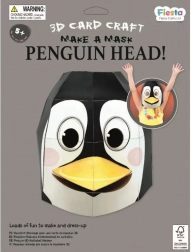 Fiesta Crafts ustvarjalni komplet 3D maska Pingvin
