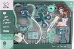 Veterinarski komplet s kužkom in mucko na baterije