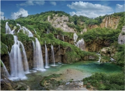 DINO Puzzle Plitvice - 1000 kosov