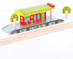 Bigjigs Rail podeželska železniška postaja