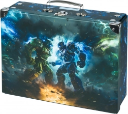 Zložljivi šolski kovček Roboti