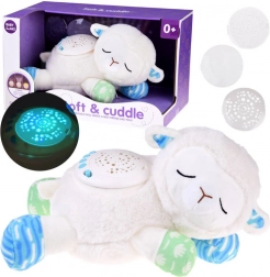 Projektorska svetilka maskota ovčka medvedek zvezde uspavanke šum ZA4797