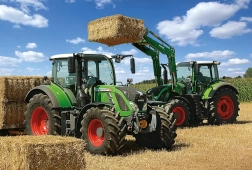 Sestavljanka SCHMIDT – traktorja FENDT 724 Vario in FENDT 716 Vario, 100 koščkov