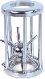 Uganka ježek v kletki – kovinski