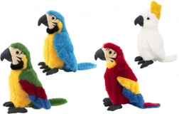 Plišasti papagaj 27 cm – mehki objemalček v različnih barvah
