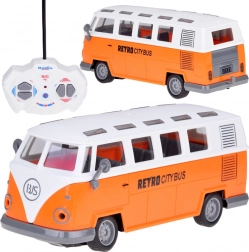 Retro RC avtobus z osvetlitvijo – daljinsko voden model RETRO CITY BUS