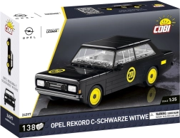 Cobi Opel Rekord C »Schwarze Witwe« (Črna vdova) 1:35 – komplet za sestavljanje modela avtomobila