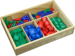 Moyo Montessori igra z žetoni