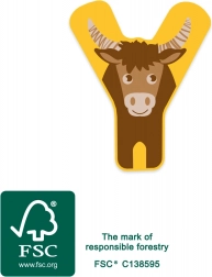 Small Foot lesena črka Y