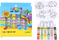 Set barv za steklo 5+1 s konturo