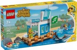 LEGO Animal Crossing Let’s DODO Airlines – letališče s hidroplanom