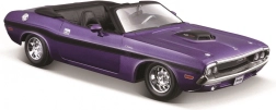 Model avtomobila 1970 DODGE CHALLENGER R/T kabriolet 1:24