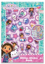 Bleščeče nalepke Gabiin čarobni domek A5, 8 listov