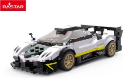 Gradbeni komplet avtomobila 1:28 PAGANI ZONDA R od Rastar, bela