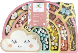 Leseni pastelni kroglice Mavrica