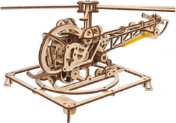 Ugears 3D lesene mehanske puzzle MINI helikopter