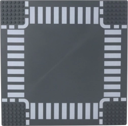 Gradbena podlaga za kocke – cestno križišče 26 × 26 cm