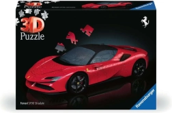 3D sestavljanka Ferrari SF90 Stradale od Ravensburgerja, 108 kosov