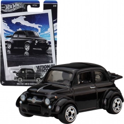 Hot Wheels National Icons – model avtomobila Fiat 500 D Modificado (1960) 1:64, črn