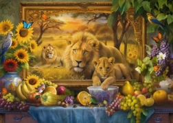 Dino puzzle levi 1000 koščkov