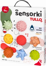Pastelne senzorične žogice brez lukenj – set 8 kos