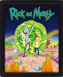 3D slika v okviru Rick and Morty Portal