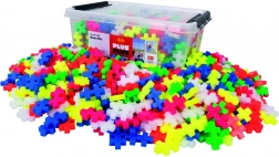 Plus-Plus BIG Neon škatla 600 kosov