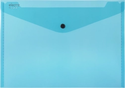 Mapa s pritisnim gumbom A4 ELECTRA, temno zelena