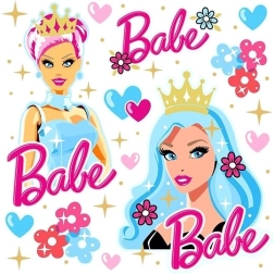 Nalepke za likanje princesa BABE – mali list