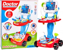 Mobilni zdravniški komplet na baterije – moder