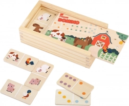 domino farma 2kids toys – dvostranski leseni domine za otroke