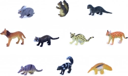 gozdne živali mini zoo – set 10 figuric v vrečki