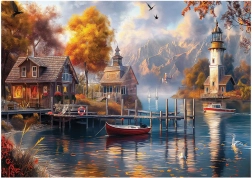 ANATOLIAN Sestavljanka Jesen ob jezeru 1500 koščkov