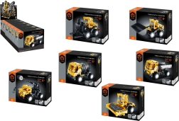 Gradbeni set iM.Master – gradbeni stroji 6 v 1 za otroke od 6 let