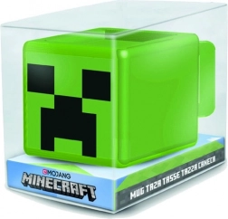 Licenčna 3D skodelica MINECRAFT Creeper 440 ml