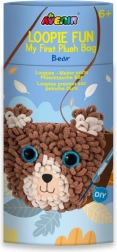 Komplet Moja prva plišasta torbica – medvedek
