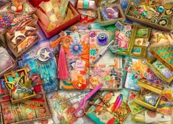 Sestavljanka ustvarjalnega ustvarjanja 500 koščkov