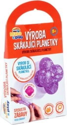 Komplet za izdelavo skakajoče žogice – vijolična