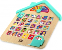 lesen glasbeni hišica z abecedo cz/sk