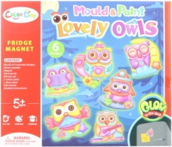 Izdelava magnetov – sove, ki svetijo v temi