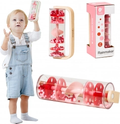 Classic World dežna palica s kroglicami – rdeča