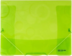 Mapa z elastiko A4 NEO COLORI zelena