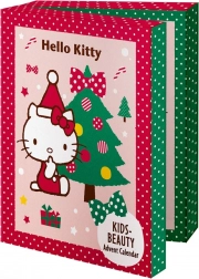 Adventni kozmetični koledar za otroke Hello Kitty