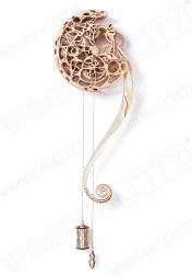 WOODEN CITY 3D sestavljanka Nihalo 121 delov