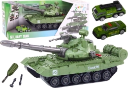 Zelena DIY vozilo za otroke z razstavljivimi deli in zvoki