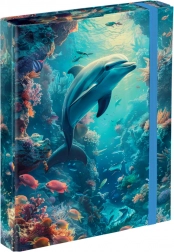 Mape za šolske zvezke BAAGL Delfin A5