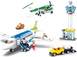 Sluban letališče z dvema letaloma – sestavljanka