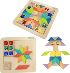 Masterkidz Mozaika Tangram Montessori Učenje oblik in barv