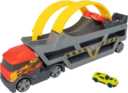 Teamsterz večnamenski transporter z avtomobilčkom in loopingom