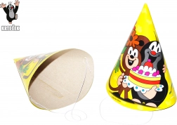 Zabavljaška klobuček z motivom Krtek in njegovih prijateljev